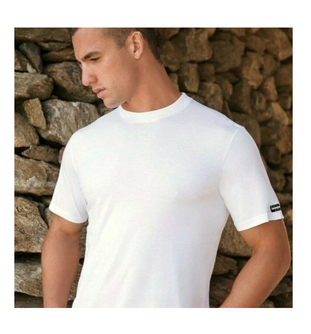 3 T-SHIRT NAVIGARE UOMO MEZZA MANICA COTONE JERSEY GIROCOLLO 513 MAGLIA INTIMA