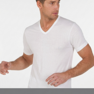 3 T-shirt uomo nottingham art. tv6103b scollo a " v " in 100% cotone pettinato